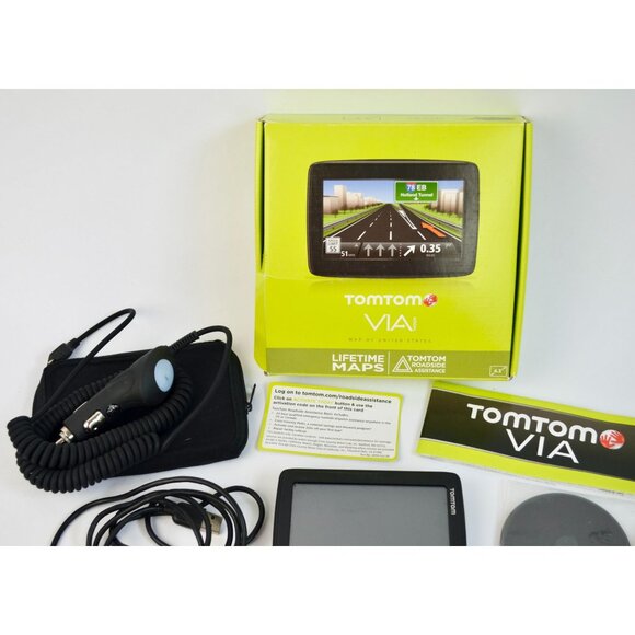 Tom Tom 4EN42 GPS VIA In Original Box TESTED WORKING - Picture 2 of 6